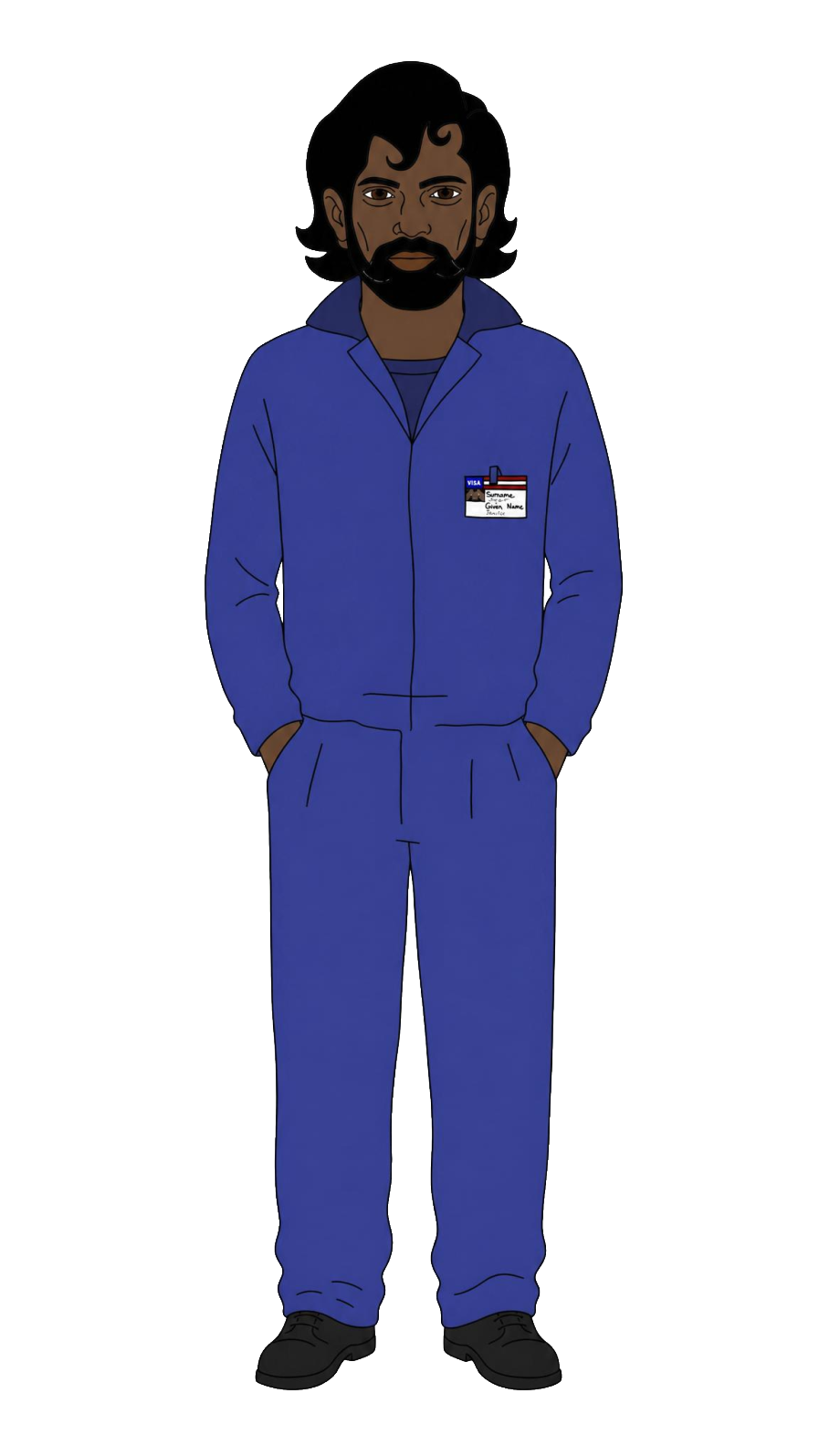 Corpo cleaner character